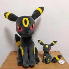 ポケットモンスター めちゃもふぐっとぬいぐるみ　ブラッキーセット