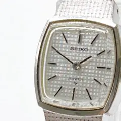 SEIKO レディース 腕時計 手巻き 稼働 シルバー 429