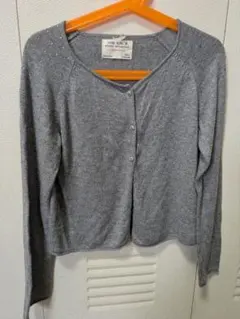 ZARA GIRL'S グレー カーディガン ボレロ　128 cm　used