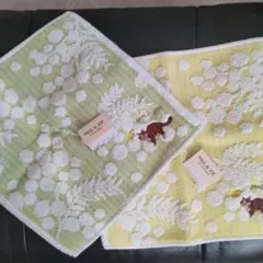 ポール＆ジョー　タオルハンカチ２枚セット