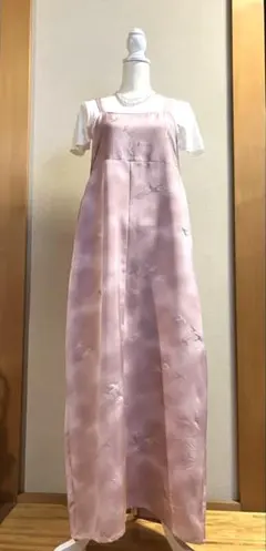 ˚✧⁎⁺˳✧༚着物リメイク　ハンドメイド　キャミワンピース˚✧⁎⁺˳✧༚のサムネイル