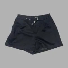 ぽ*と様 ブラックショートパンツ ウエストゴム