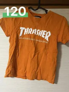 THRASHER Tシャツ オレンジ 120cm 送料込みのサムネイル