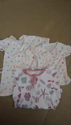 ベビー肌着・スワドル 3点セット