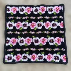 お値下げ❤️Bonne chenille 花柄タオルハンカチ