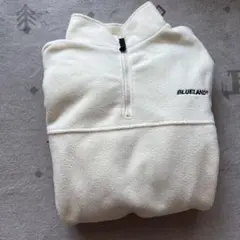 BLUELAND フリースハーフジップ