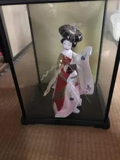 日本人形 ガラスケース入り 伝統工芸品 - メルカリ