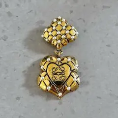 ロエベ ブローチ　パール　金色 楽天市場】【ロエベ】Loewe Lロゴ Fパール ピンブローチ