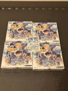 名探偵コナンカードゲーム 疾風の煌めき テープ付き 4BOX 新品未開封