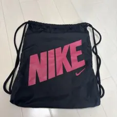 NIKE ナップザック ブラック ピンク