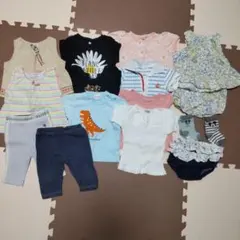 女の子　夏服　まとめ売り　80サイズearth music&ecology
