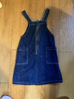 GU ジャンバースカート 130cm ダークブルー