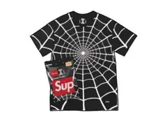Supreme Hanes Spider-Man Tagless Tees 黒のサムネイル