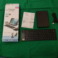 ELECOM Bluetooth折りたたみキーボード TK-FLP01【中古】