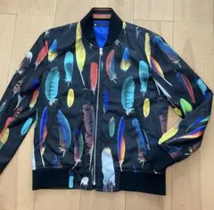 【未使用】Paul Smith ポールスミス ブルゾン フェザー柄 Sサイズのサムネイル