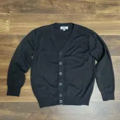 黒 カーディガン 140 制服　面接