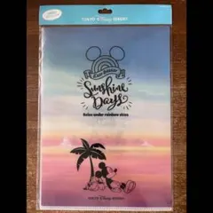 ディズニーリゾート　クリアホルダー　サンシャインデイズ