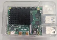 Raspberry Pi 4 Model B 本体 ヒートシンク ケース付