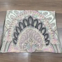 ETRO エトロ シルク ペイズリー スカーフ ショール