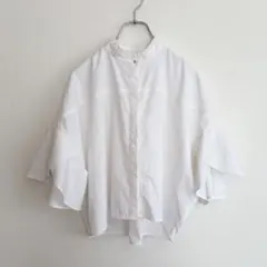 AMICA CAPE TEE WHITE ケープ ホワイト シャツ - メルカリ
