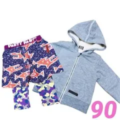 子供服　ベビー服　女の子　90サイズ　上下セット