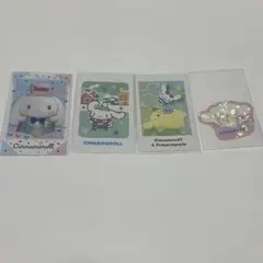 シナモロール　シナモン　トレーディングカード　ステッカー　セット