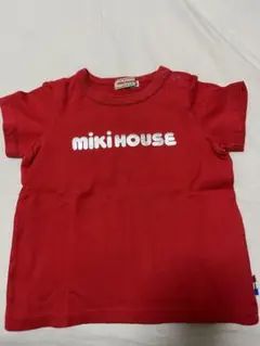 MIKI HOUSE 赤 ロゴ Tシャツ