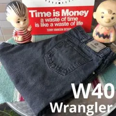 a2198 ラングラー Wrangler 97601CB W40 ブラックデニム