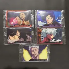 僕のヒーローアカデミア ウエハース4 ヒロアカ カード　まとめ売り　5枚セット