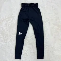 ◎アディダス　レギンス　レディース　ジュニア　スポーツ　ブラック　S