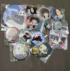 呪術廻戦 缶バッジ キーホルダー まとめ売り
