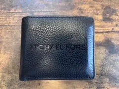 MICHAEL KORS ブラック 二つ折り財布