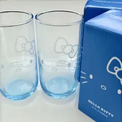 Hello Kitty (=・·・=⋈﻿) ♡ ガラスタンブラー2個セット