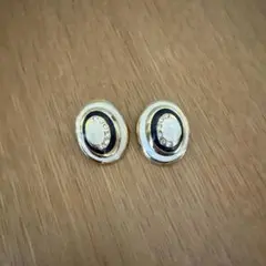 シルバー ゴールド クリスタル イヤリング