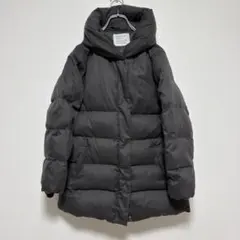 極美品【ミュラーダウン】2WAYフーデッドダウンジャケット 撥水 