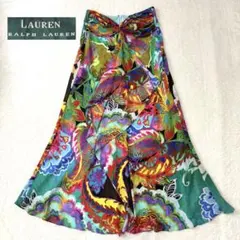 RALPH LAUREN 花柄　シフォン シルクスカート 7　N3681 RALPH LAUREN 花柄 シフォン シルクスカート 7 N3681 - メルカリ