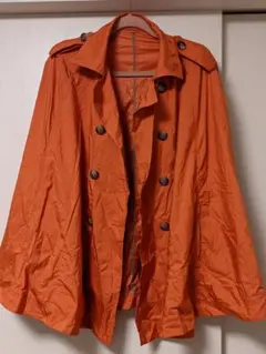 【美品】レディース レインウエア・ポンチョ
