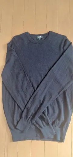 ウール100% ネイビー M