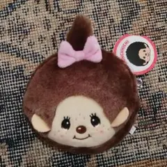 匿名即日発送♥モンチッチフェイスポーチ モンチッチちゃん ブラウン