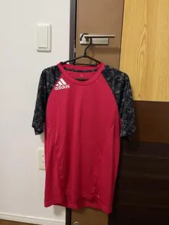 新古未使用‼️adidasスポーツTシャツレディースＬ着丈68身幅49cm