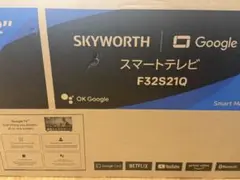 SKYWORTH 32型 スマートテレビ F32S21Q 本体 - メルカリ
