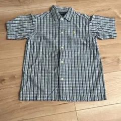 polo ラルフローレン 半袖シャツ　チェック　サイズ6 美品