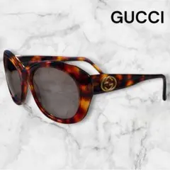 【本物保証】 超美品 グッチ GUCCI インターロッキングG バタフライ サングラス べっ甲柄 ハバナ 60□14 GG0226SK 003 GUCCI - 【本物保証】 超美品 グッチ GUCCI インターロッキングG