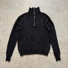 agnes b homme アニエスベーオム ハーフジップニット フランス製のサムネイル