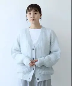 yuni/ウール/mohair/ナイロン カーディガンのサムネイル