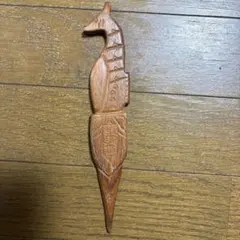 岡本太郎 TARO ペーパーナイフ 非売品 慶應義塾大学 卒業記念品 青芳
