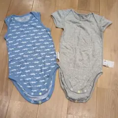 UNIQLO ロンパース 90 ユニクロ 綿 メッシュ 半袖　肌着　夏