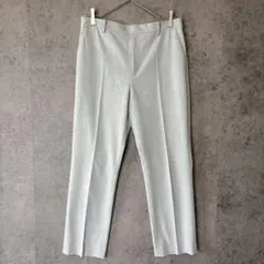UNIQLOユニクロ スマートアンクルパンツ L ライトグレー 通勤 きれいめ