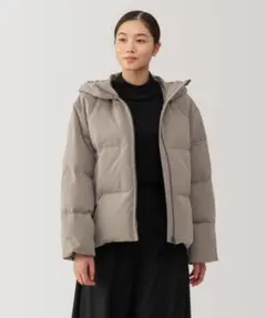無印　撥水ダウンジャケット婦人