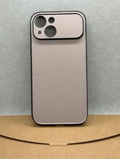 iPhone15用 カメラ保護付き ソフトケース ライトピンクのサムネイル